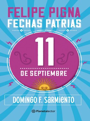 cover image of Fechas patrias. 11 de septiembre